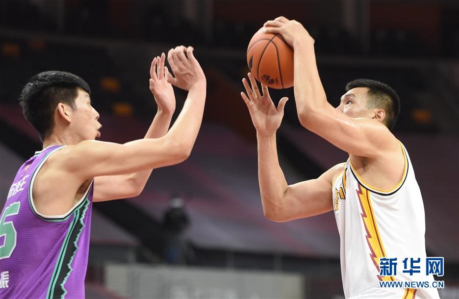 （體育）（18）籃球——CBA復賽第一階段：山西汾酒股份勝山東西王