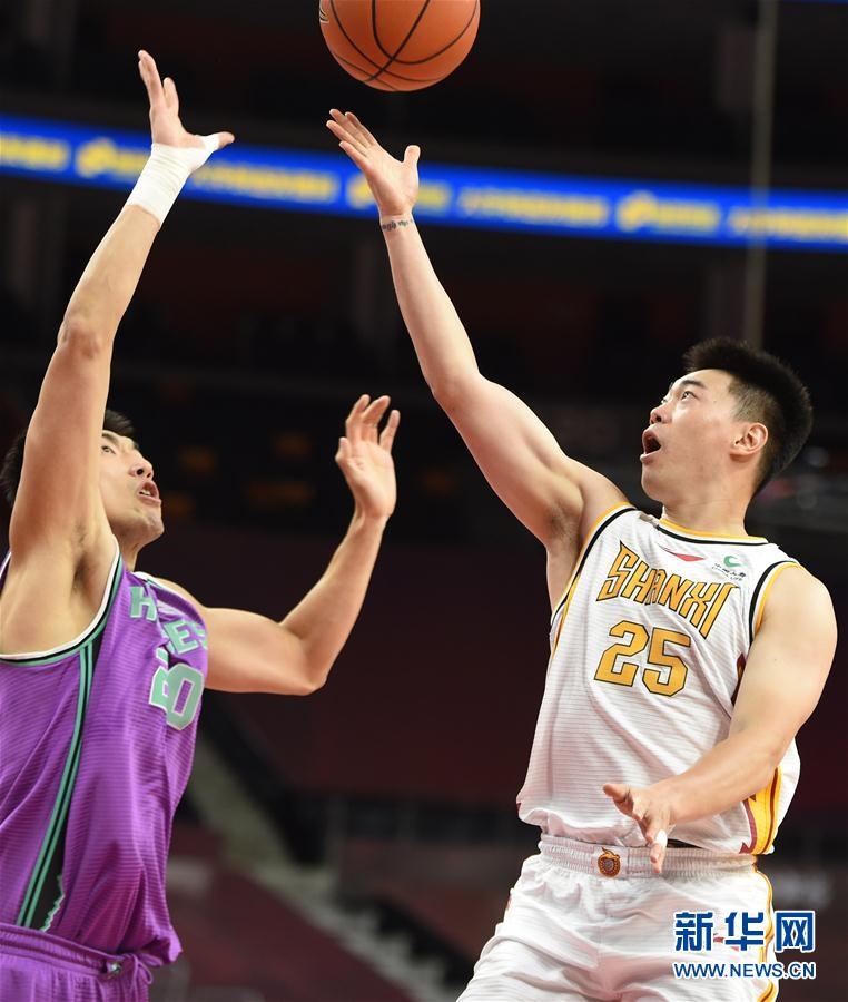 （體育）（6）籃球——CBA復賽第一階段：山西汾酒股份勝山東西王