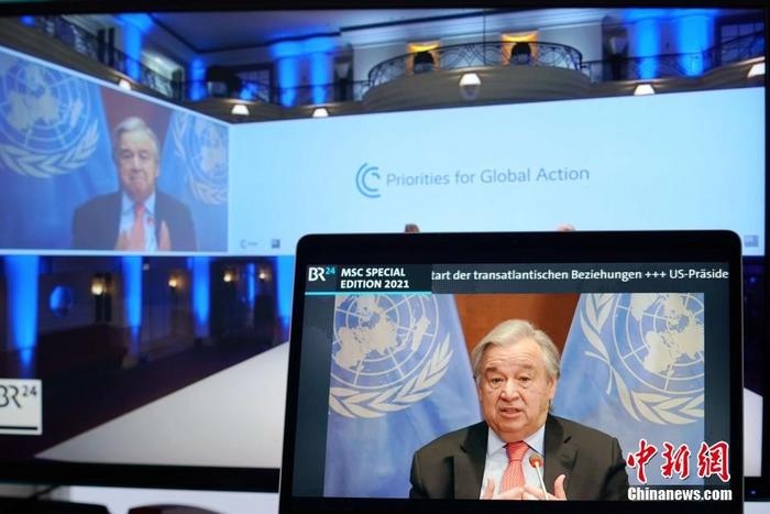 資料圖：聯(lián)合國秘書長古特雷斯。
<a target='_blank' href='http://www.chinanews.com/'>中新社</a>記者 彭大偉 攝