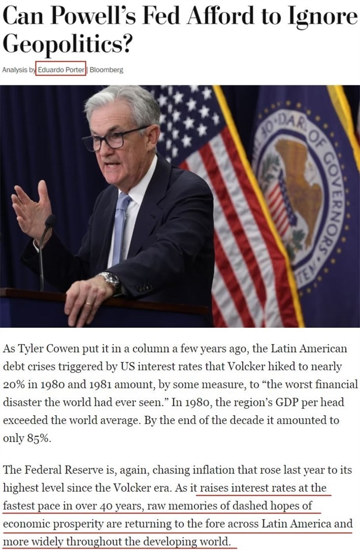 十次加息，美國如何傷害了世界