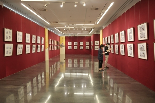 展覽現(xiàn)場(chǎng)。出版社供圖