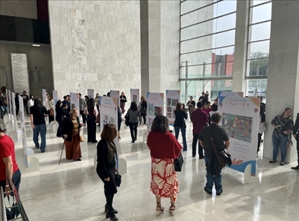 獲獎作品展現(xiàn)場。中國駐圣保羅總領(lǐng)館供圖