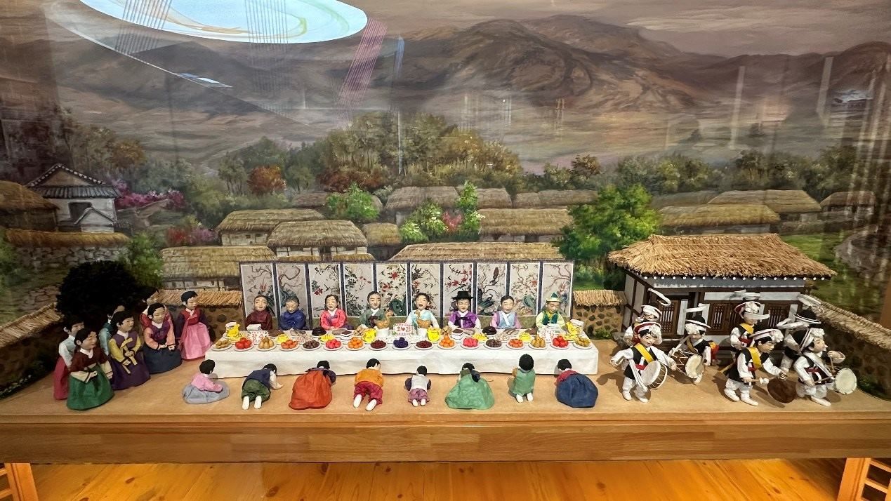 朝鮮族花甲禮展示。人民網(wǎng)記者 金洪花攝