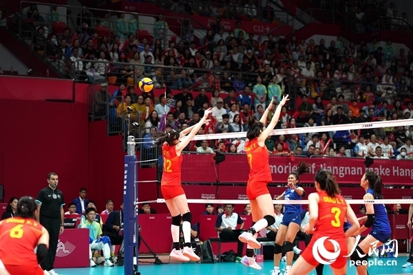 比賽現場。人民網記者 胡雪蓉攝