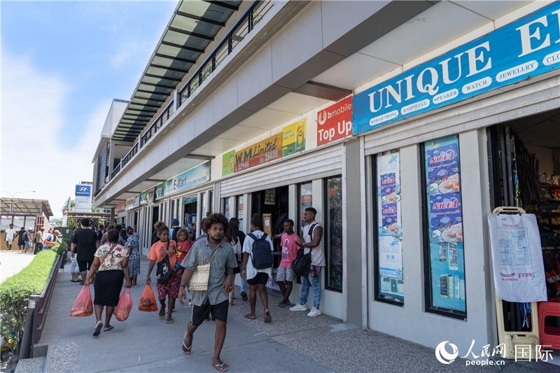 2023年9月12日，所羅門群島首都霍尼亞拉街景。人民網(wǎng) 賀吉攝