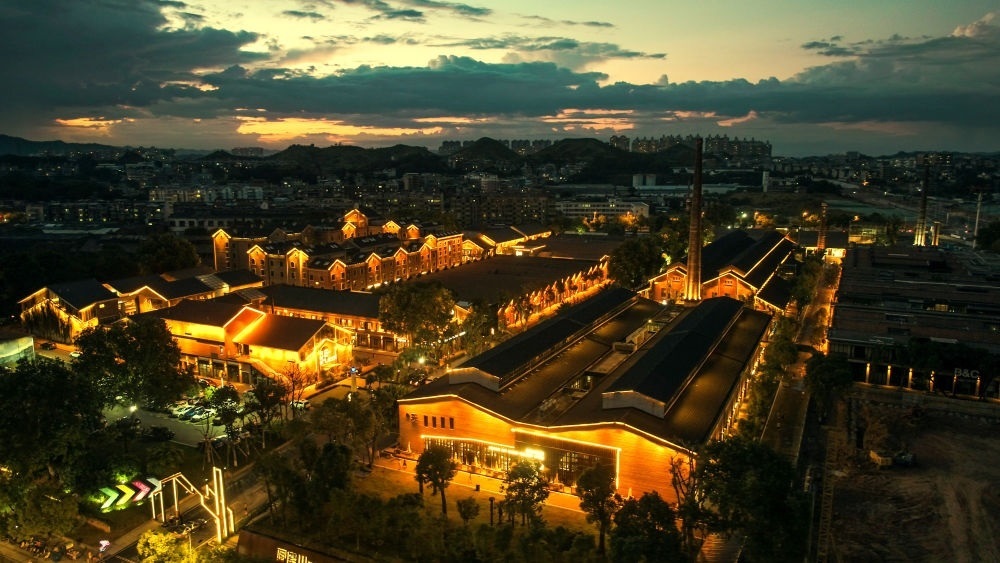 ↑ 景德鎮(zhèn)文創(chuàng)街區(qū)。