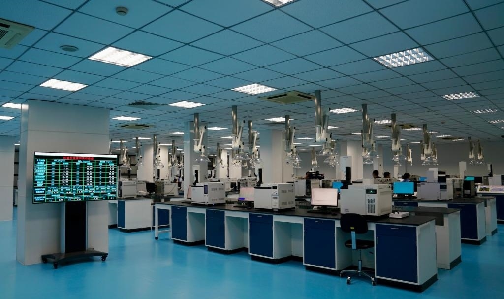 近日拍攝的公司檢驗(yàn)計(jì)量中心。新華社記者 胡晨歡 攝