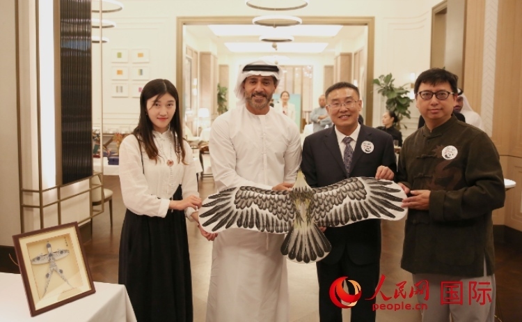 非遺展示。人民網(wǎng) 塔里克·易卜拉欣攝