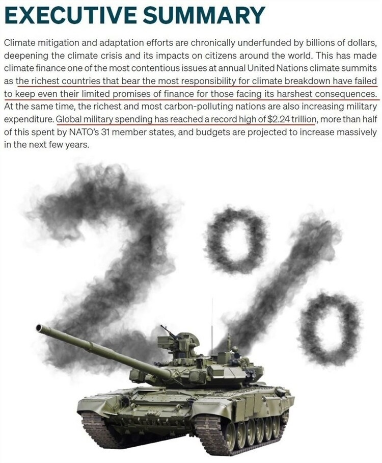 看看北約的“碳足跡”，就知道西方的氣候承諾有多扯