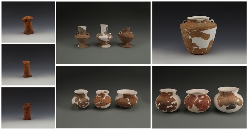 龜山遺址出土陶器。國(guó)家文物局供圖