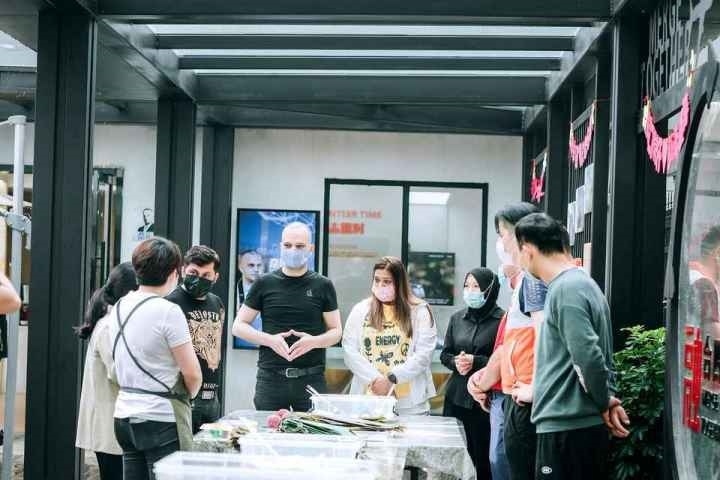 奈德之家端午活動(dòng)。義烏市稠城街道供圖