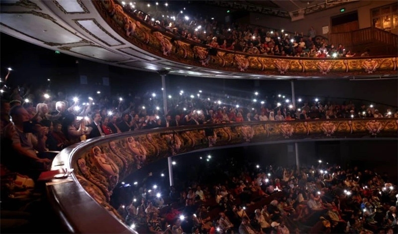 2024年“四海同春”慰僑訪演團亞太團新西蘭惠靈頓演出現(xiàn)場。圖片由陸欣讌、孟韜、葉勇提供