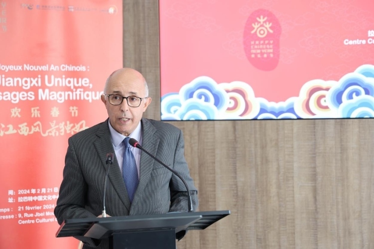 拉巴特文化藝術(shù)遺產(chǎn)復(fù)興協(xié)會(huì)主席德里希致辭?；艟z