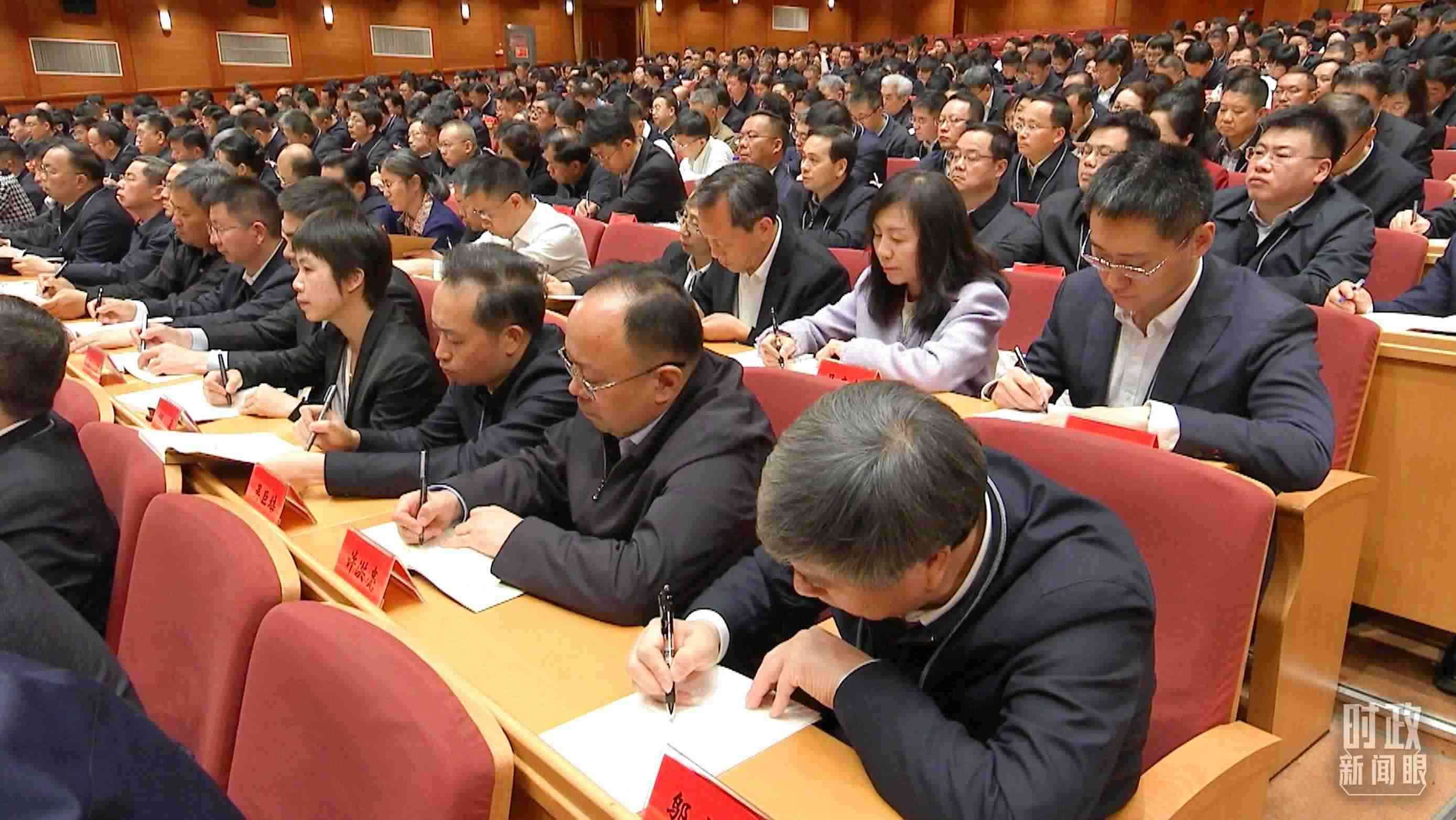 △中青年干部培訓班開班式現(xiàn)場。