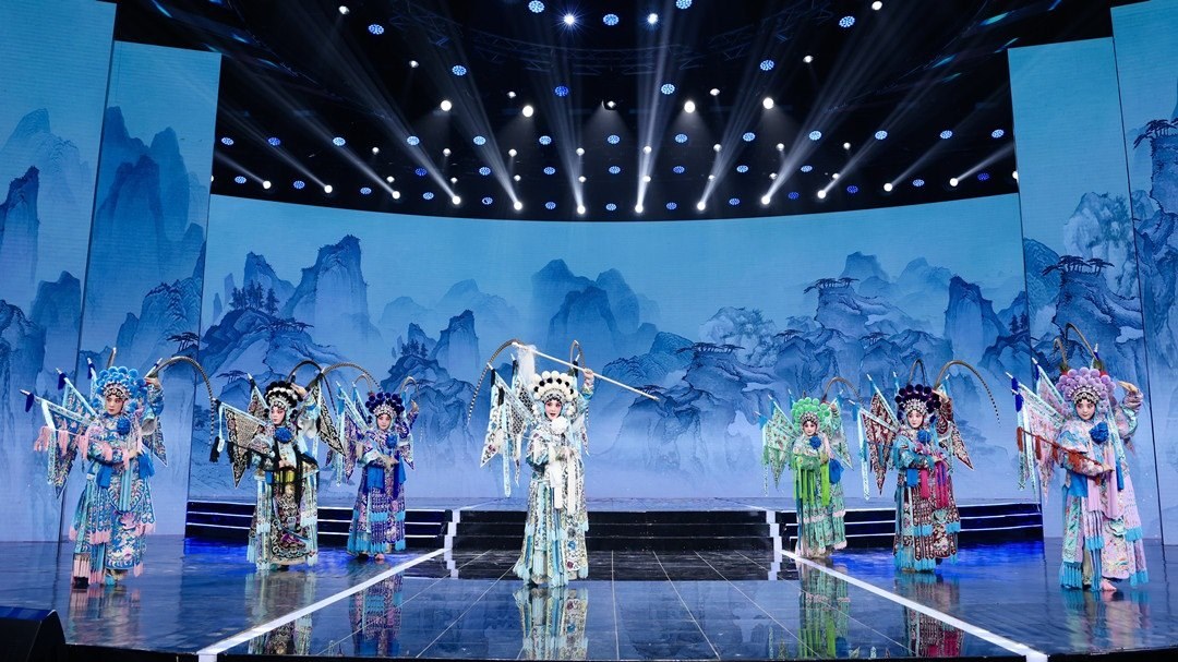 圖：秦腔戲曲《楊門女將》 表演者：惠敏莉、趙璐璐等