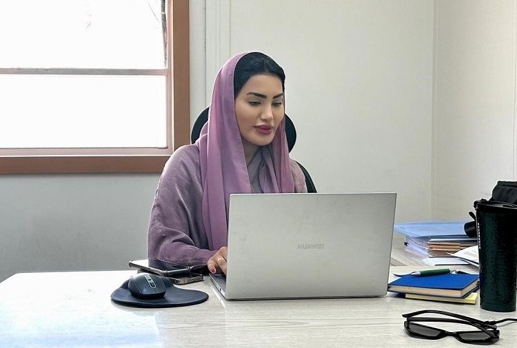 卡爾圖姆在工作中。中石化南京工程中東公司供圖