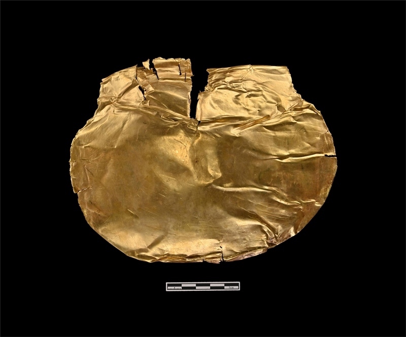 金覆面。中國文物報(bào)社供圖