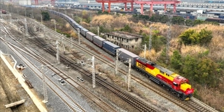 全國鐵路實(shí)行新的貨物列車運(yùn)行圖。國鐵集團(tuán)供圖