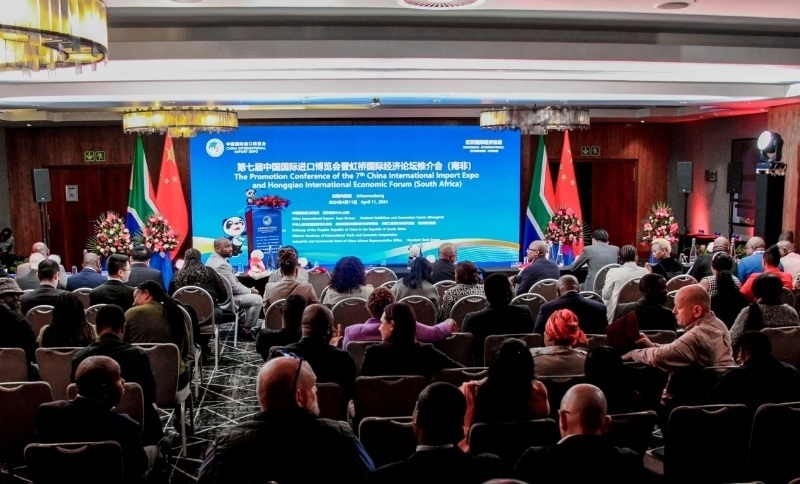 現(xiàn)場(chǎng)照片。（圖片來(lái)源：中國(guó)國(guó)際進(jìn)口博覽會(huì)官微）