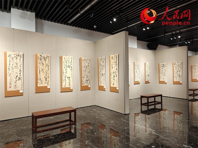 展廳現(xiàn)場。人民網(wǎng)記者 韋衍行攝