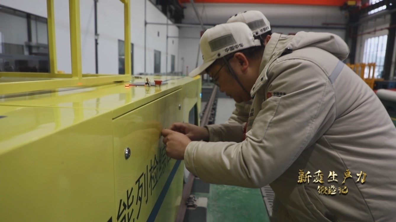 湖南株洲，算法測算團隊正在做地鐵智能化檢測試驗。