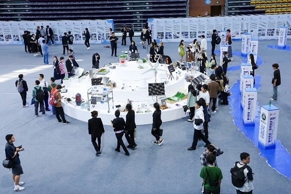 入圍決賽作品成果展。北京建筑大學(xué)供圖