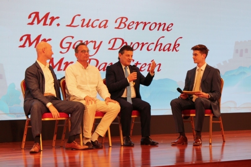 2、在故事分享環(huán)節(jié)，多名友好人士分享他們與中國的故事。 伊莎貝爾·羅德里格斯攝