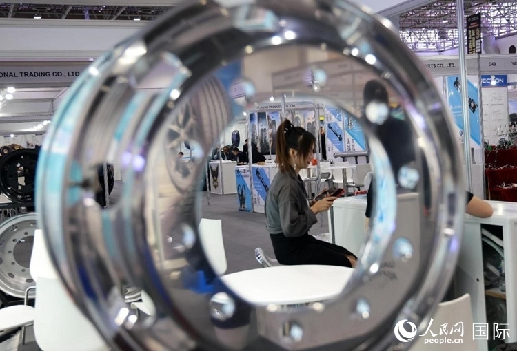 展會(huì)場(chǎng)景。人民網(wǎng)記者 管克江攝