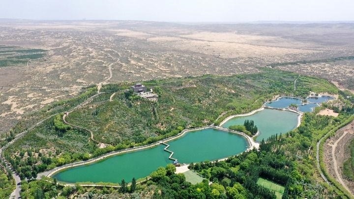 △2023年6月7日，寧夏靈武市白芨灘國(guó)家級(jí)自然保護(hù)區(qū)。