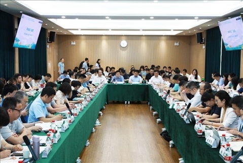 守正創(chuàng)新推動思政課建設(shè)內(nèi)涵式發(fā)展學術(shù)研討會現(xiàn)場。武漢大學供圖