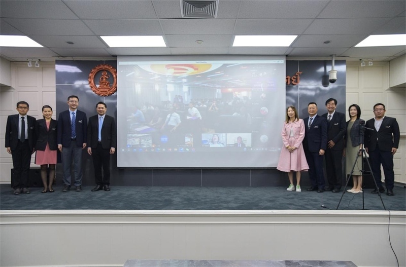 泰國(guó)博仁大學(xué)會(huì)場(chǎng)。中泰文化教育研究中心供圖