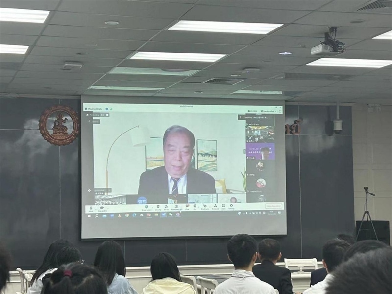 傅增有教授講座。