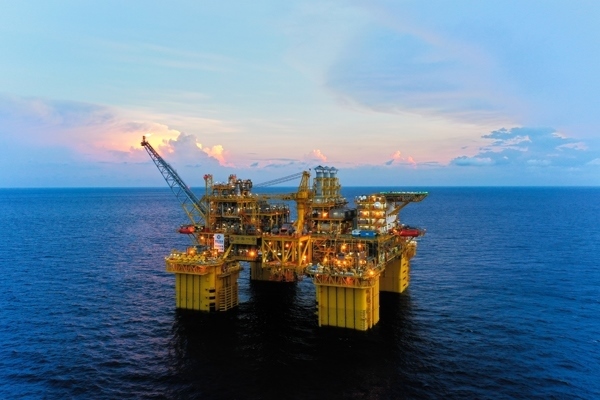 “深海一號(hào)”能源站。受訪者供圖