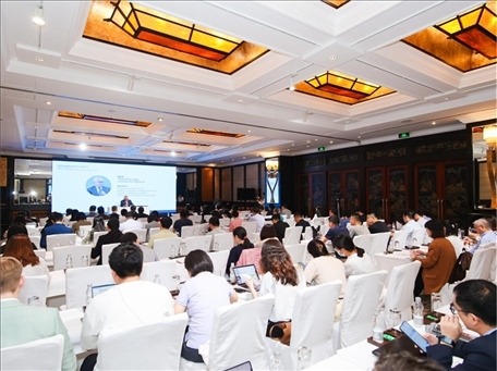 7月11日，由華陽海洋研究中心、中國南海研究院、中國國際法學(xué)會聯(lián)合撰寫的《南海仲裁案裁決再批駁》報告在北京發(fā)布。華陽海洋研究中心供圖