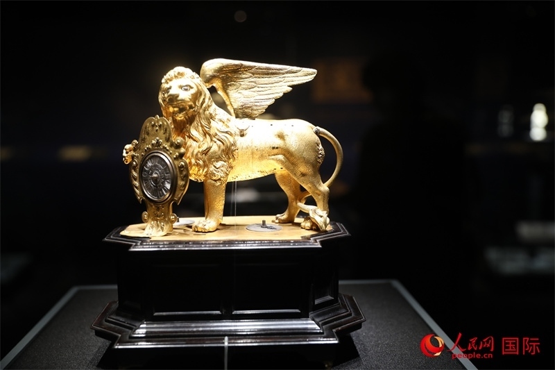 展覽“傳奇之旅：馬可·波羅與絲綢之路上的世界”展品。人民網(wǎng) 殷韜攝