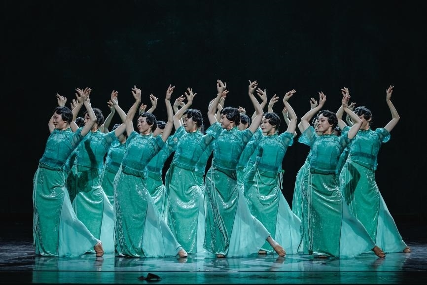 舞劇《熱血當(dāng)歌》演出現(xiàn)場。主辦方供圖