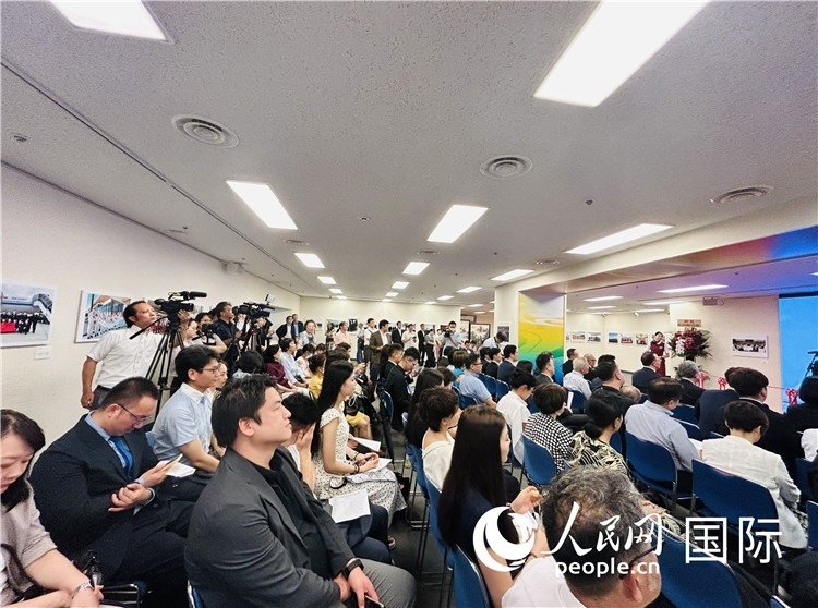 開幕式現(xiàn)場(chǎng)。人民網(wǎng) 許可攝