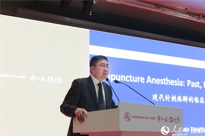 陳彤宇在演講。人民網(wǎng)記者 黃培昭攝