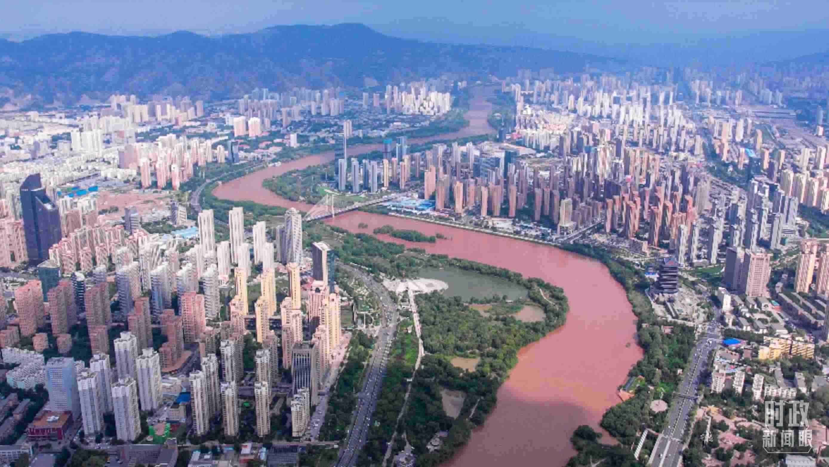 △蘭州。（總臺央視記者范凱拍攝）