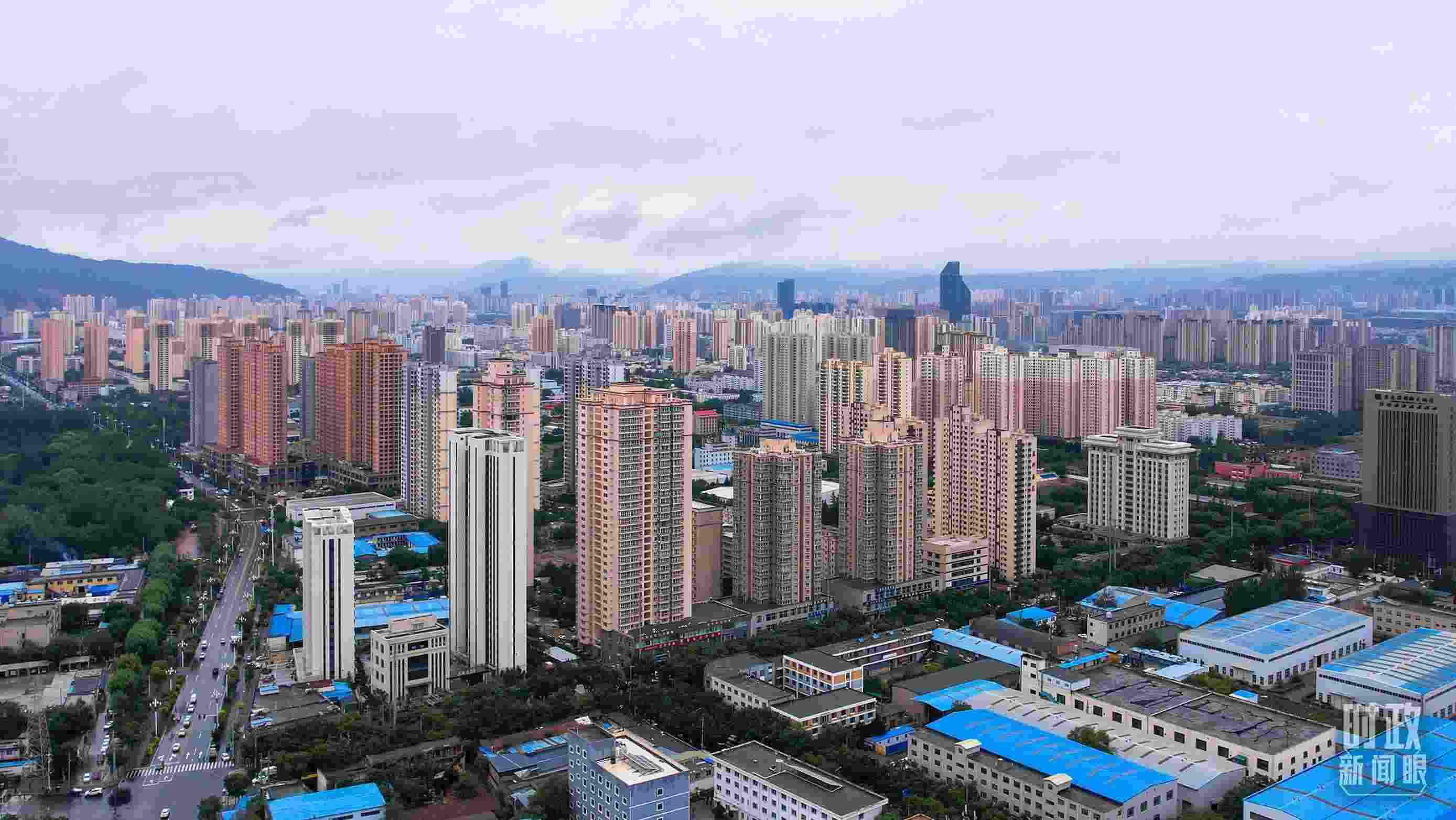 △蘭州。（總臺記者馬凌峰拍攝）