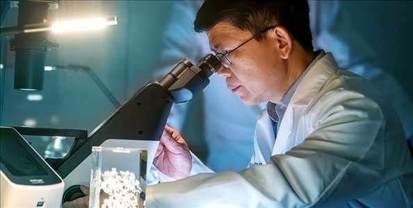 陳志堅。圖片來源：美國德克薩斯大學(xué)西南醫(yī)學(xué)中心官網(wǎng)