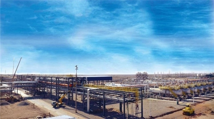 油田廠區(qū)一景。中國海油供圖