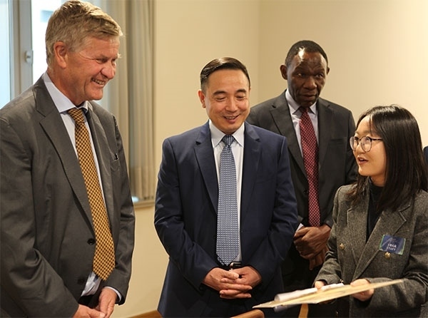 活動(dòng)現(xiàn)場(chǎng)。中國(guó)駐歐盟使團(tuán)供圖