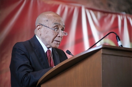 李子文致辭。主辦方供圖