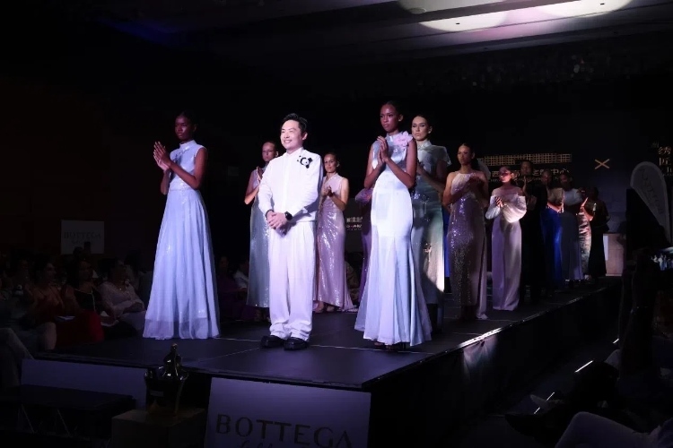 時裝周現(xiàn)場。顏李芳攝