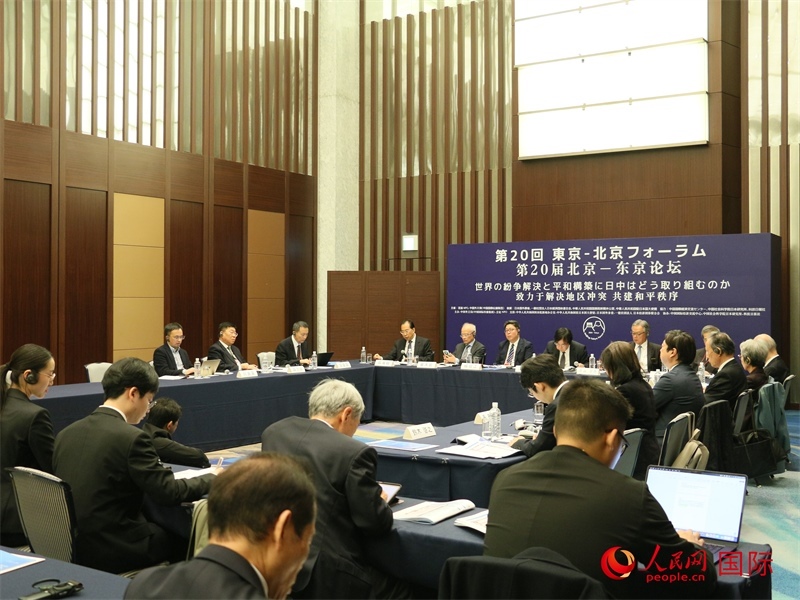 和平秩序分論壇現(xiàn)場(chǎng)。人民網(wǎng) 許可攝