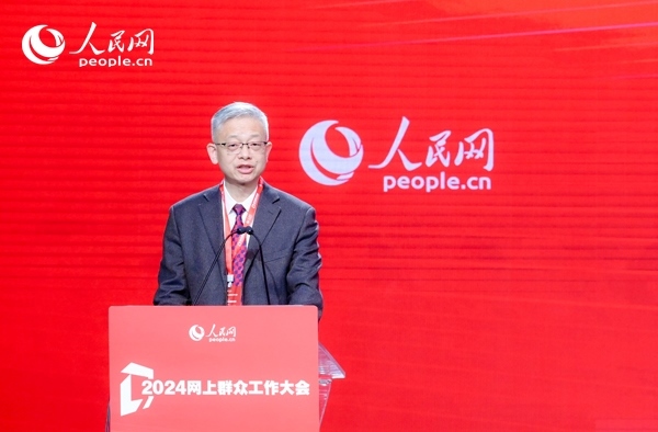 寧夏回族自治區(qū)銀川市委社會工作部副部長李卒作實踐分享。人民網(wǎng) 鄂智超攝