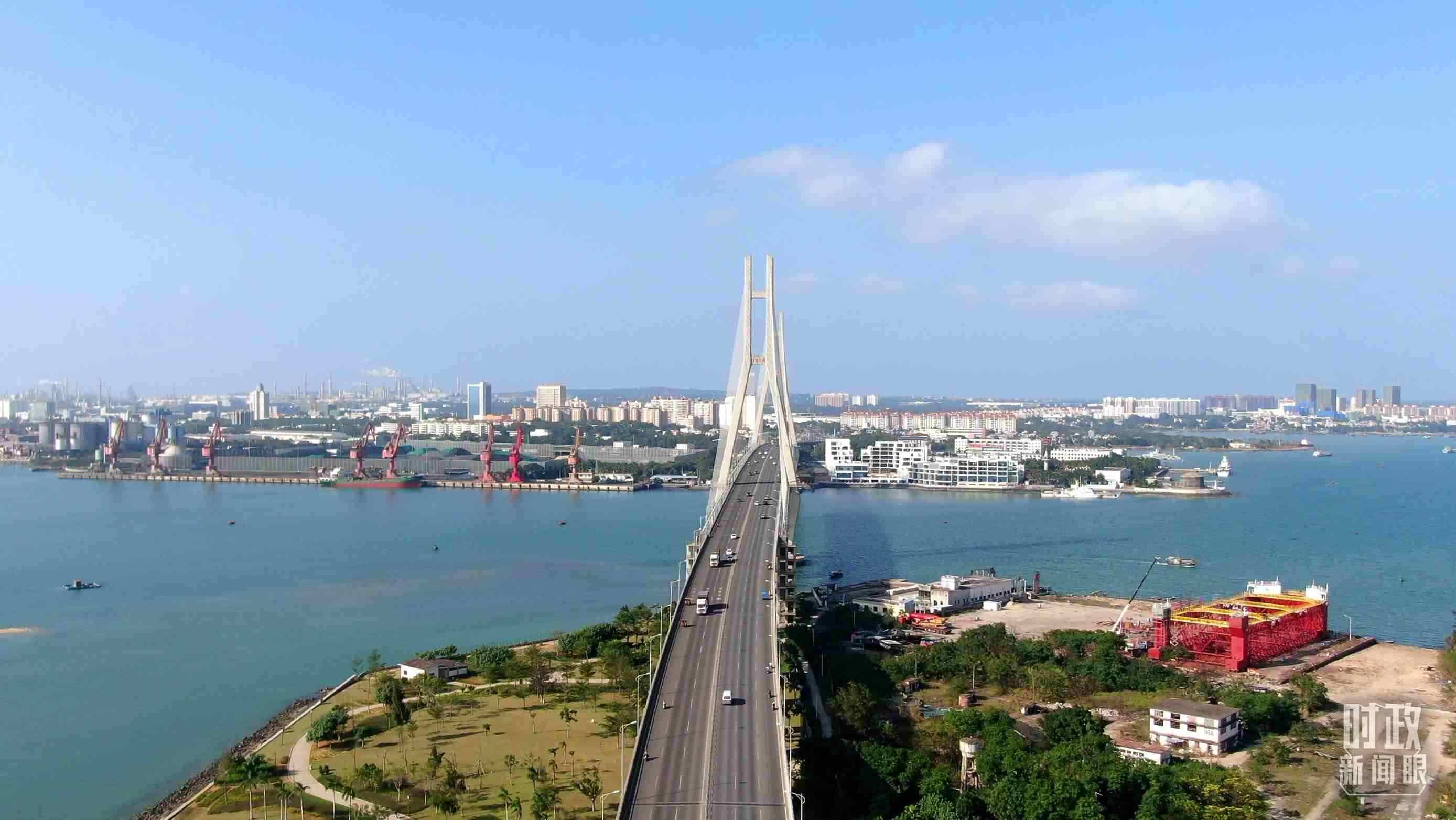 海南洋浦經(jīng)濟(jì)開發(fā)區(qū)。（總臺(tái)記者葉飛提供）