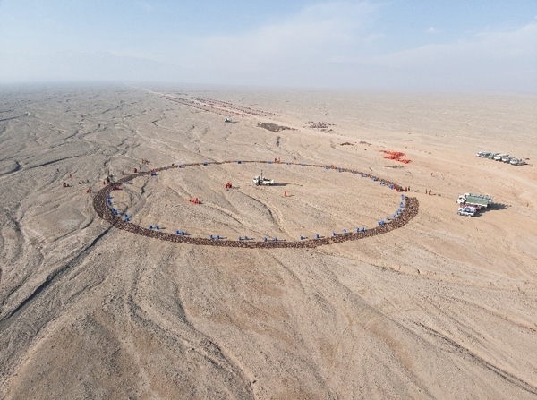 無線節(jié)點(diǎn)儀器檢測(cè)現(xiàn)場(chǎng)。受訪者供圖