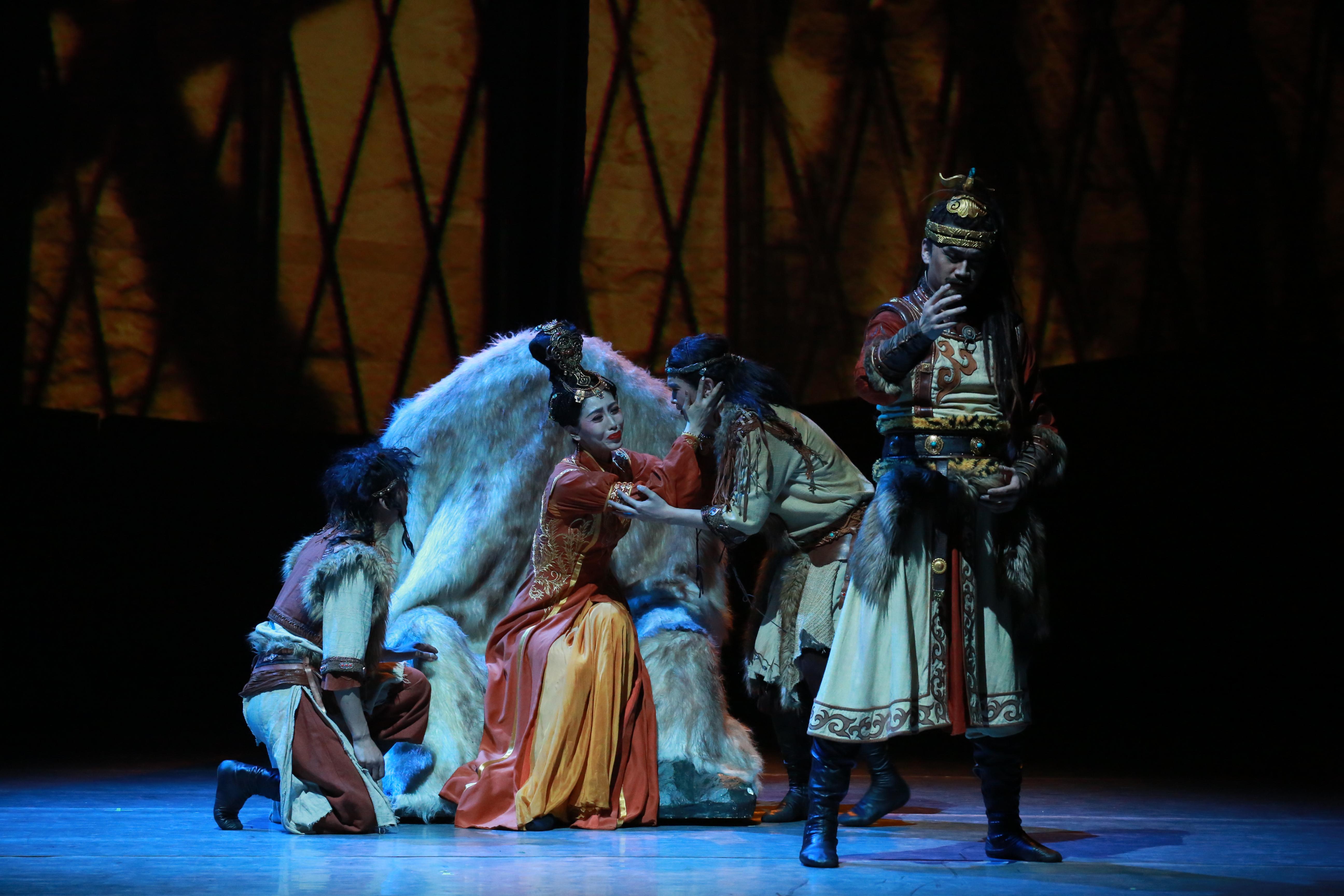 舞劇《胡笳十八拍》劇照。主辦方供圖